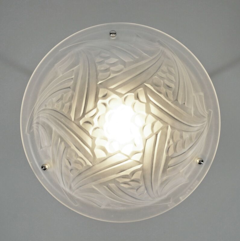 デュゲ 1930年代　フランス製アールデコシャンデリア（ペンダントライト）