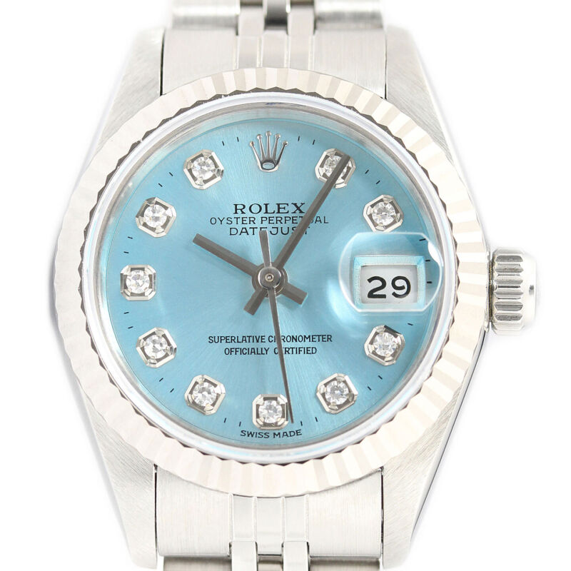 ロレックス レディース デイトジャスト 18Kホワイトゴールド