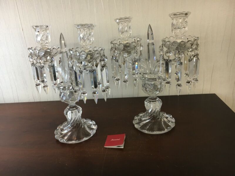 ジランドール クリスタル バカラ　キャンデラブラ