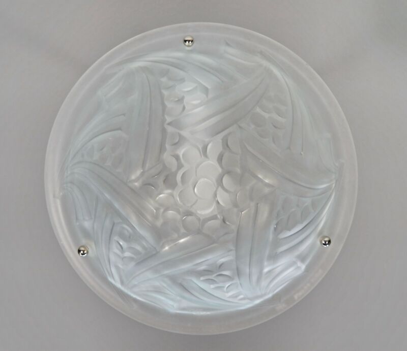 デュゲ 1930年代　フランス製アールデコシャンデリア（ペンダントライト）