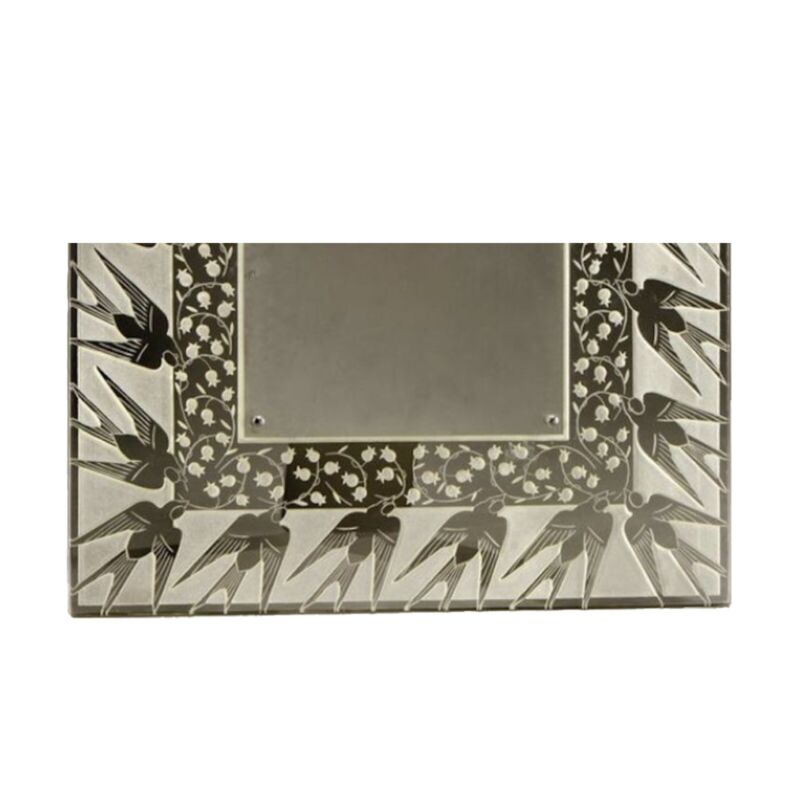 René Lalique (1860-1945): Rectangular Frame-