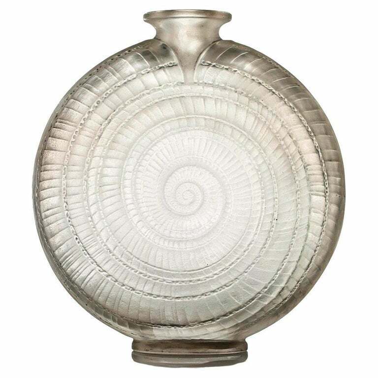 René Lalique: ""Snail"" Vase-