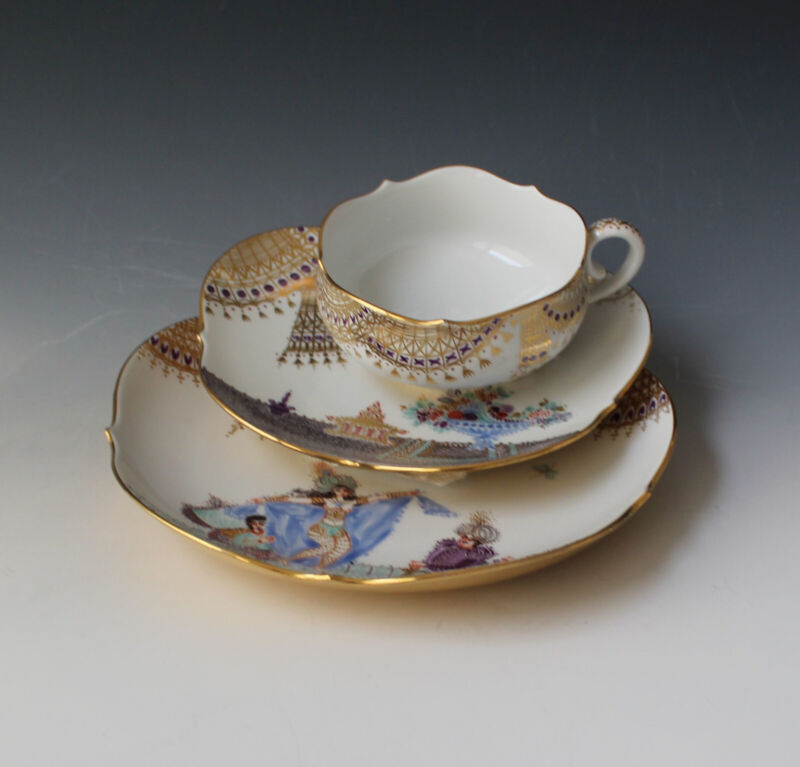 マイセン アーモンドの木 プレート×2枚 ハインツ・ベルナー 飾り皿