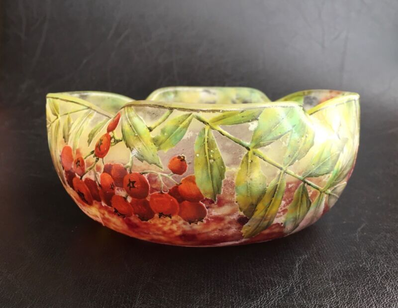 ドーム兄弟（ドームナンシー）すぐりの実のボウル型花瓶