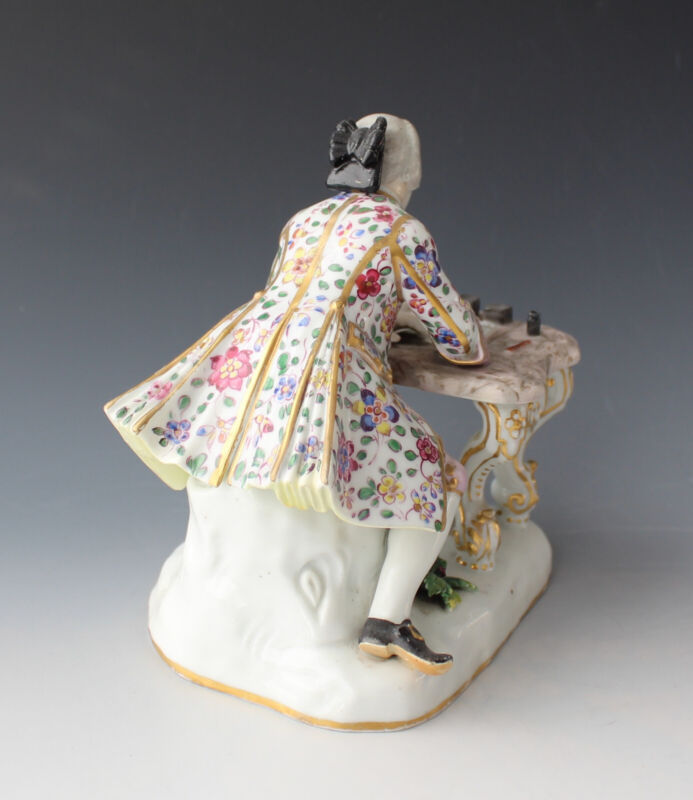 Meissen - figure - cavalier at desk - Kaendler - model 179 - first choice-