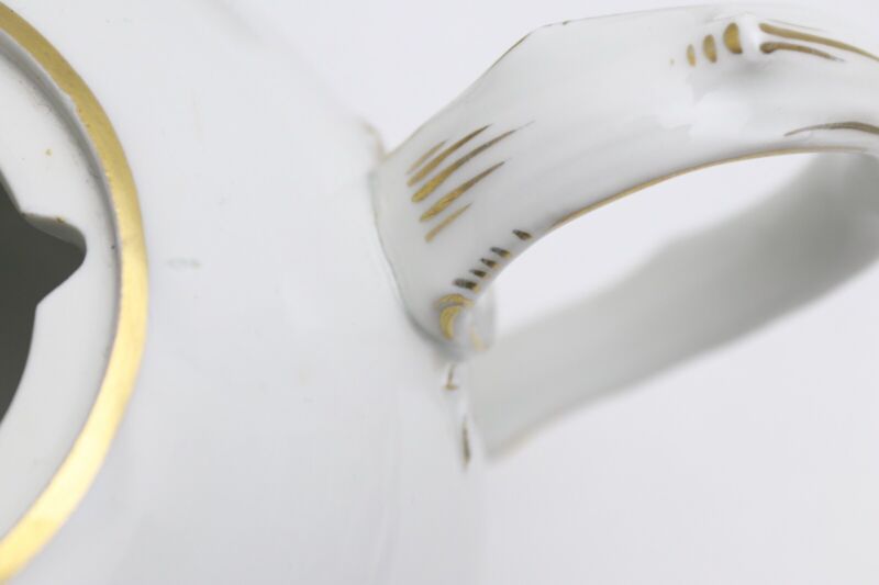 マイセン ティーサービス フラワーブーケ ゴールド