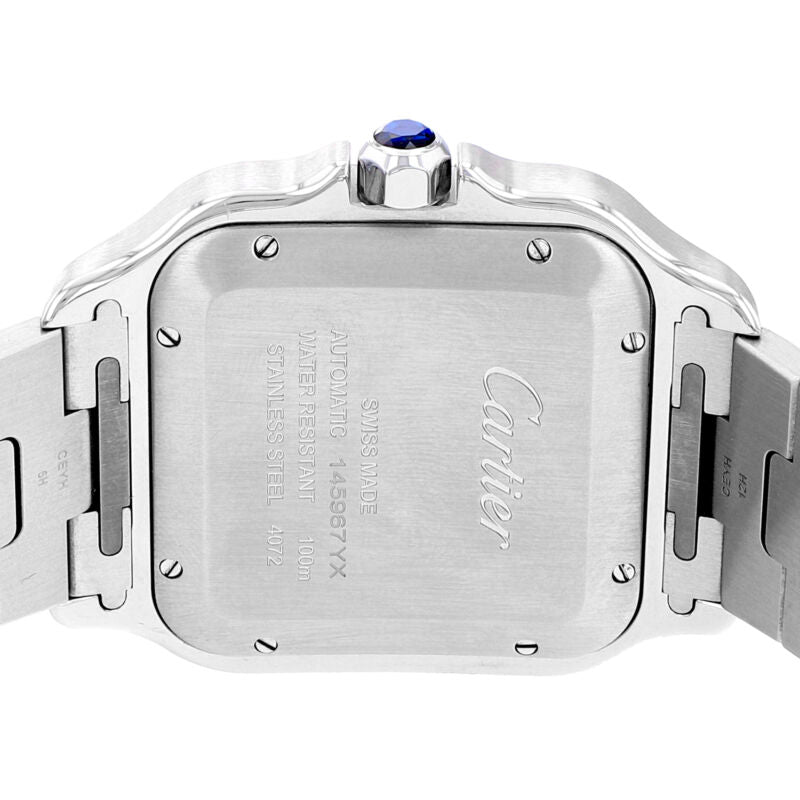 カルティエ サントス スチール 自動巻き腕時計 WSSA0013