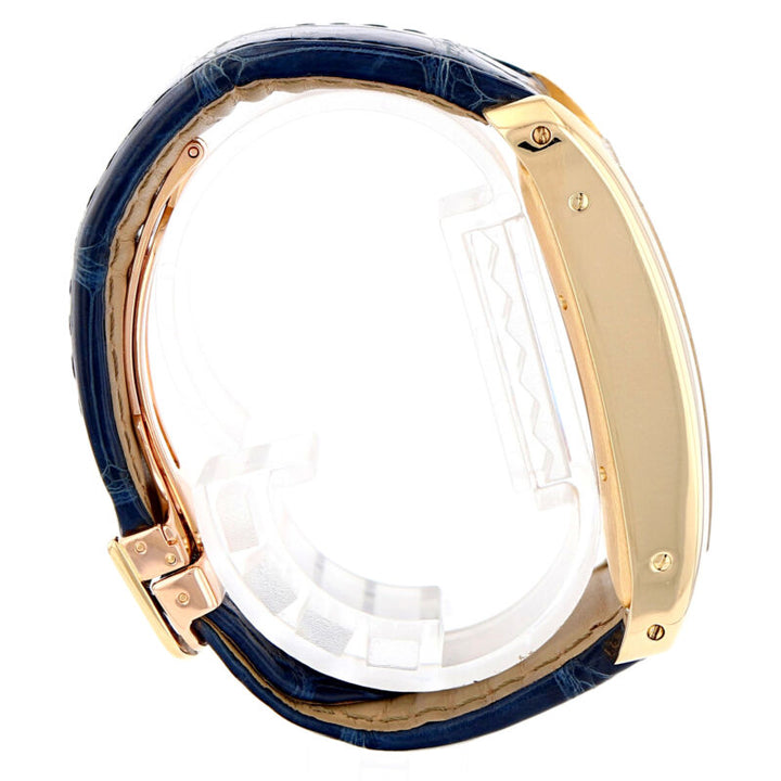 カルティエ タンク アメリカンイエローゴールド 自動巻きクロノグラフ腕時計 W2609356