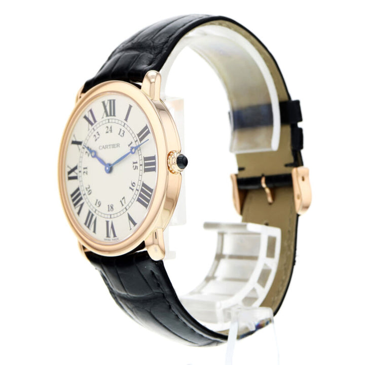 カルティエ ロンド ルイス ローズゴールド 手巻き腕時計 Ref.2889