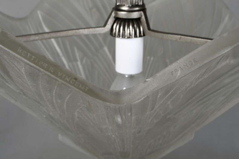 エティエ・ヴァンソン　フランス製アールデコランプ　1925年　1930年