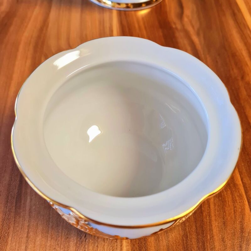 Meissen B-Shape Magnificent Porcelain Coffee Service for 6 People-