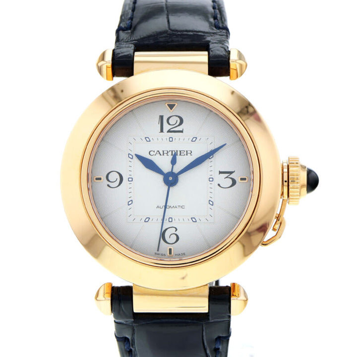 Cartier Pasha WGPA0014 35mm Rose Gold Watch