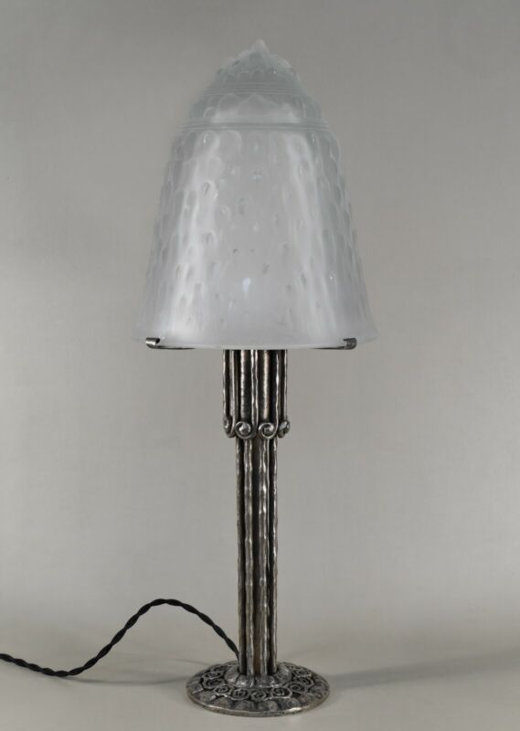 ミューラー兄弟　フランス製アールデコランプ　1930年