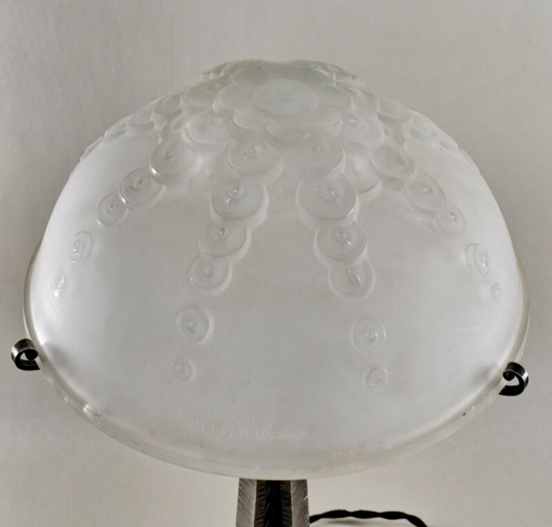 ミューラー兄弟　フランス製アールデコランプ　1930年