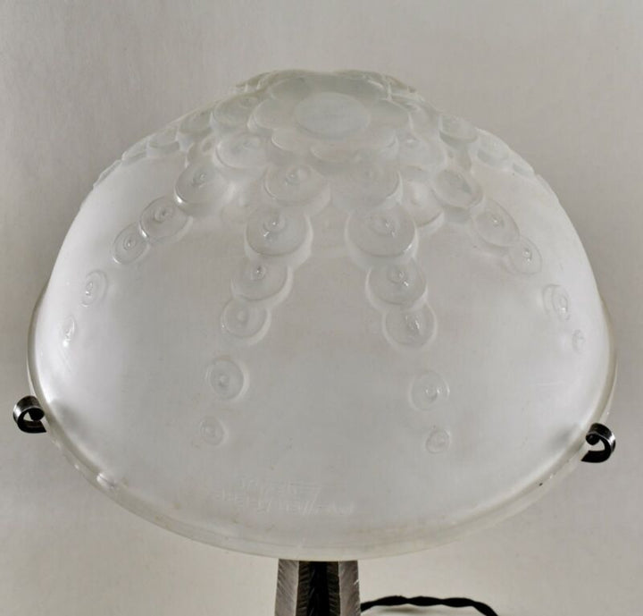 ミューラー兄弟　フランス製アールデコランプ　1930年