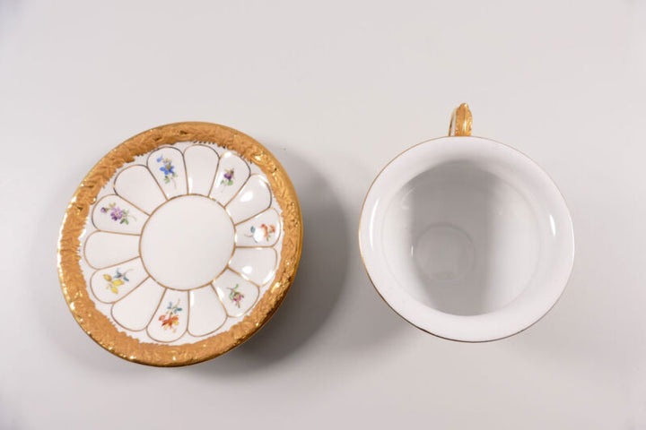 マイセン　Xフォーム　カップ＆ソーサー