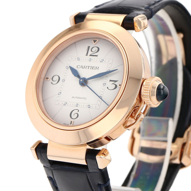 Cartier Pasha WGPA0014 35mm Rose Gold Watch