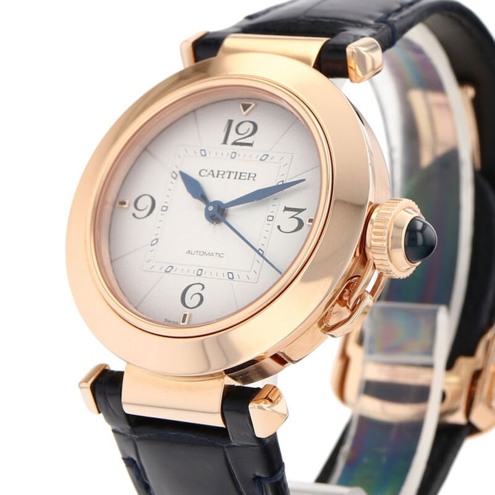 Cartier Pasha WGPA0014 35mm Rose Gold Watch