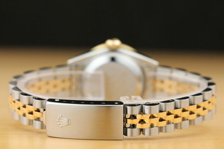 ROLEX ロレックス デイト 69173 ゴールド レディース腕時計 楽天市場】o【ROLEX】 69173 デイトジャスト 95番 1986年 ステンレス