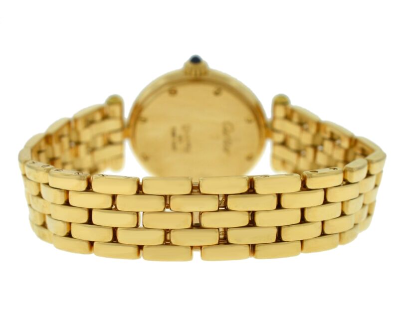 Cartier Panthere Vendome 6692 Full 18K Yellow Gold Ladies Quartz 24MM Watch