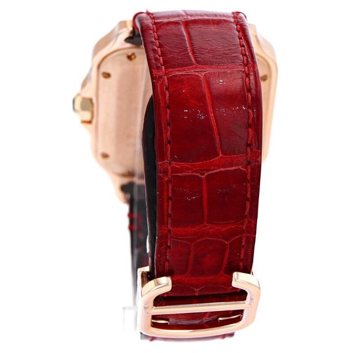 カルティエ サントス ローズゴールド 自動巻き腕時計 WGSA0012