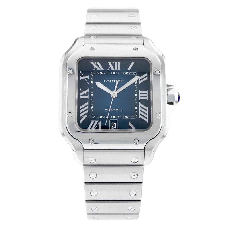 カルティエ サントス スチール 自動巻き腕時計 WSSA0013