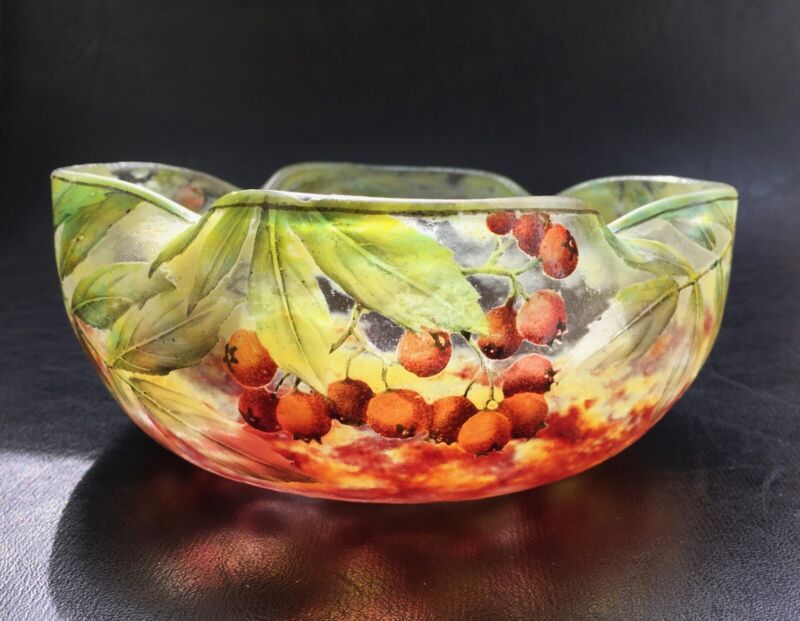 ドーム兄弟（ドームナンシー）すぐりの実のボウル型花瓶