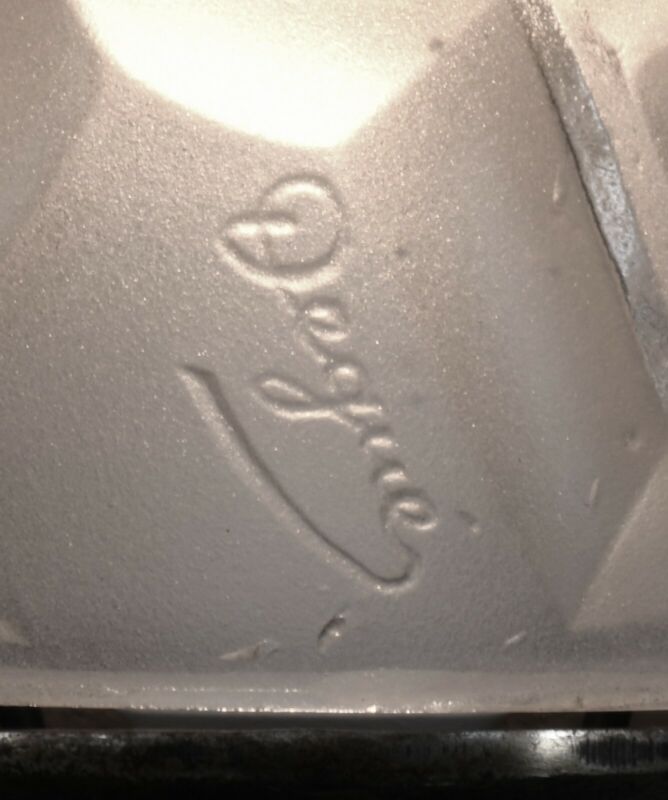 デュゲ　ペアのフランス製アールデコランプ　1930年