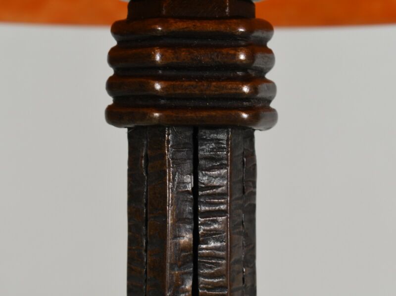 エドガー・ブラント＆ドーム兄弟　フランス製アールデコランプ　1925年　1930年　錬鉄製