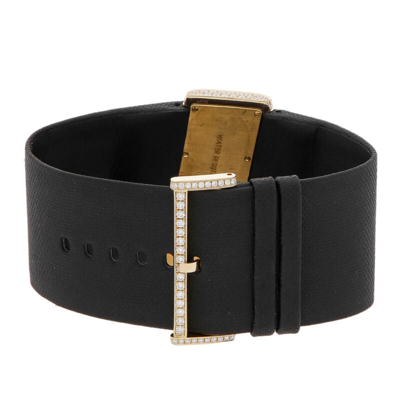 カルティエ ディアゴナル イエローゴールド&ダイヤモンドモデル　レディースクォーツウォッチ