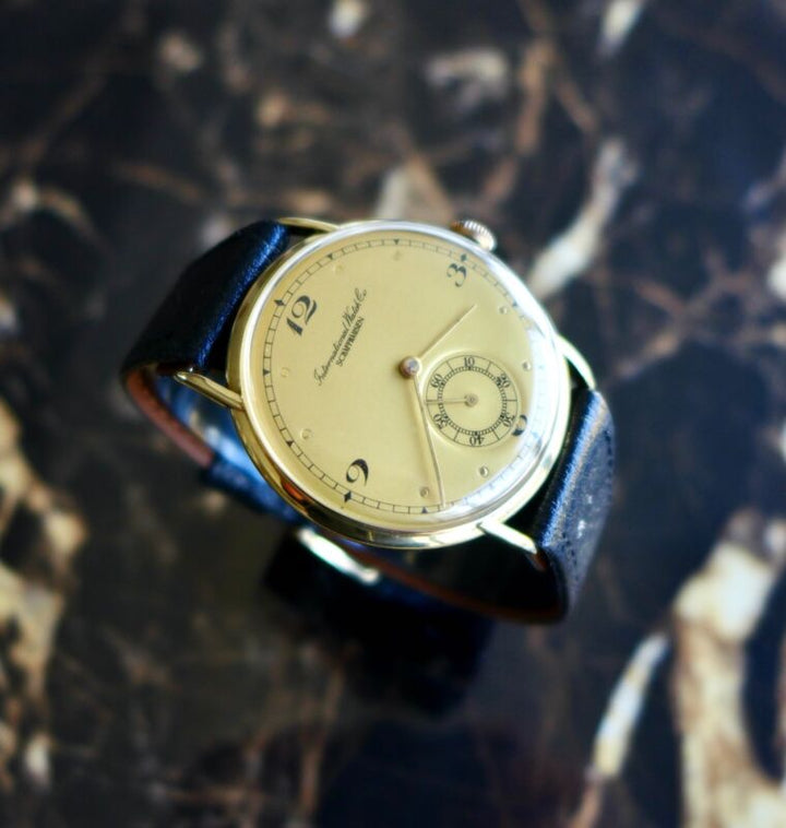 1940年製 オーバーサイズ（35mm） 14Kゴールド IWCインターナショナルウォッチ