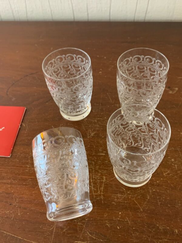 Set 4 Glasses Rohan IN Crystal Baccarat (Price Of 4 Glasses)