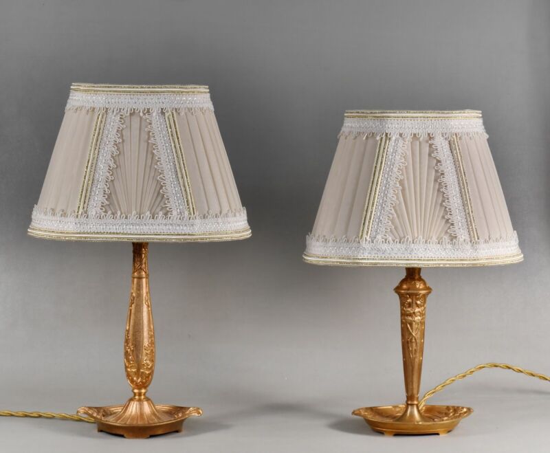 シェリエ＆ベニュ　フランス製アールデコランプ　1930年