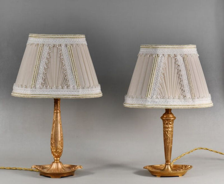 シェリエ＆ベニュ　フランス製アールデコランプ　1930年