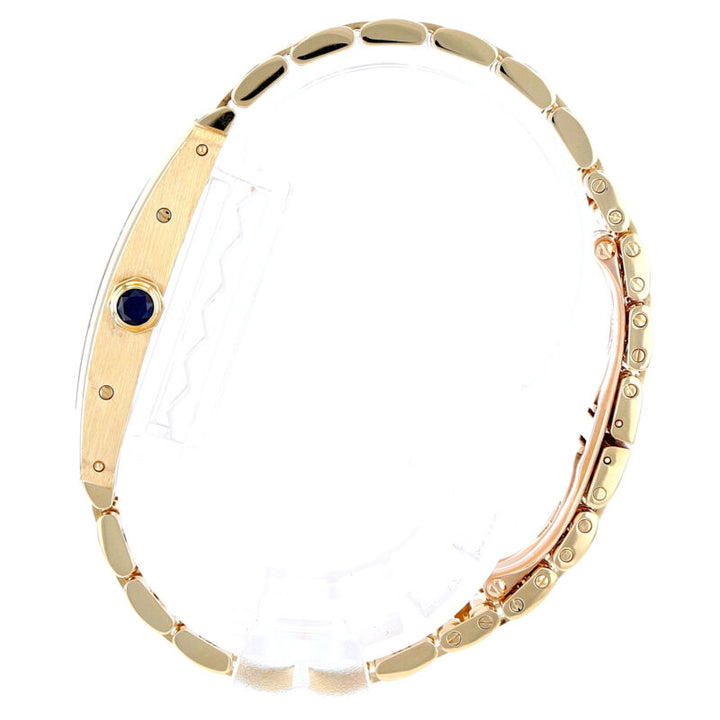 カルティエ タンク アメリカン イエローゴールド クオーツウォッチ W26015K2