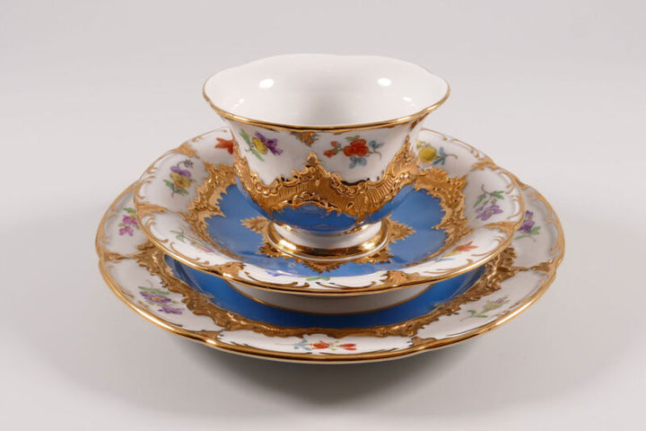 マイセン　Bフォーム　カップ＆ソーサー＆プレート