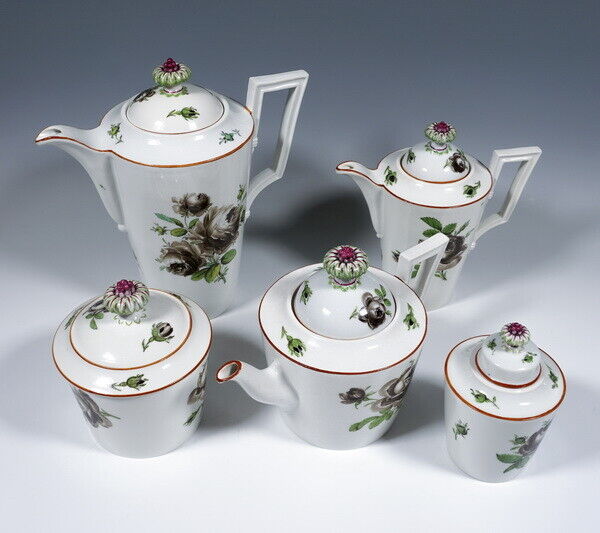 Large Meissen Coffee Tea Service Set Marcolini Period 1774-1814