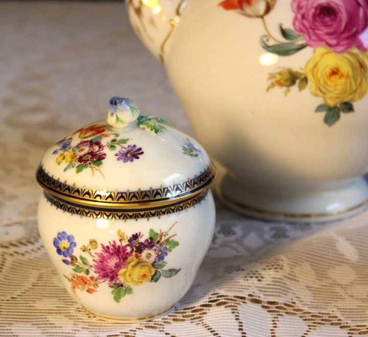 マイセン コーヒーサービス 4人用 Aカンテ フラワーブーケ 一級品