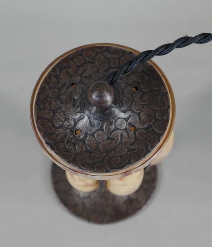 デラート　小さなアールデコ調ナイトランプ　フランス製　1925年　1930年