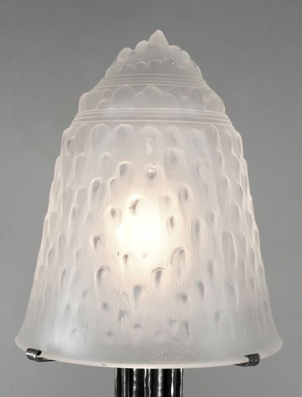 ミューラー兄弟　フランス製アールデコランプ　1930年