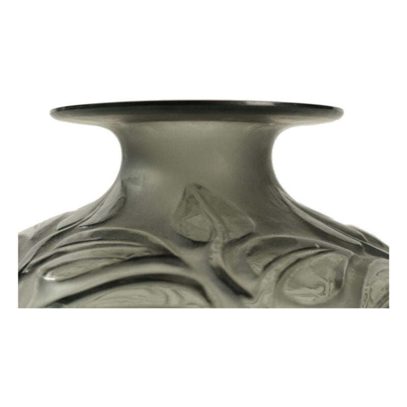 René Lalique (1860-1945) Sophora Vase Grey-