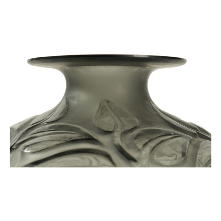 René Lalique (1860-1945) Sophora Vase Grey-