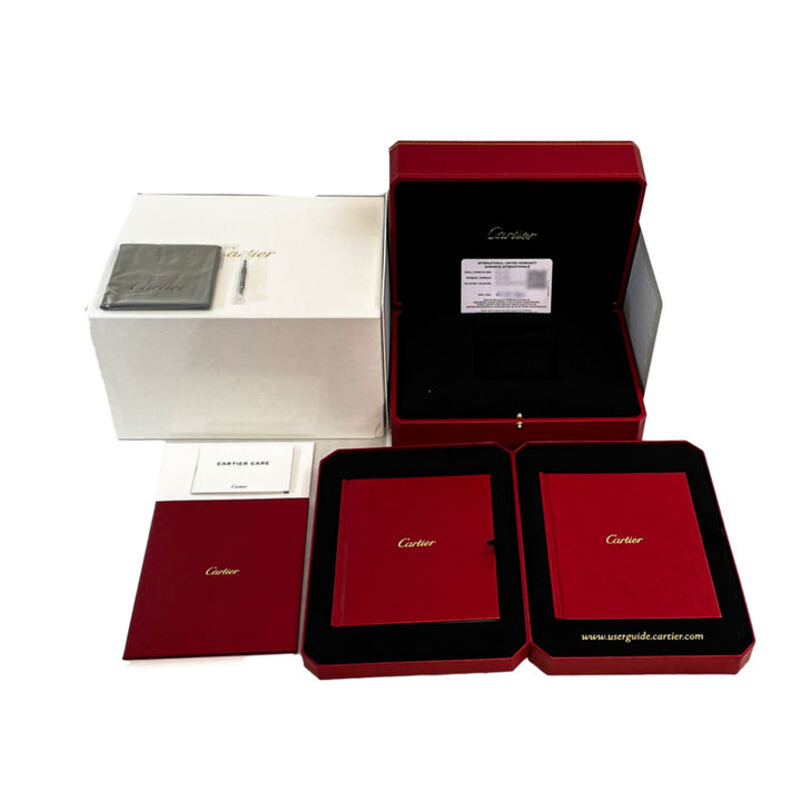 Cartier Cloche de Cartier LE Manual Platinum Ladies Strap Watch WHCC0003