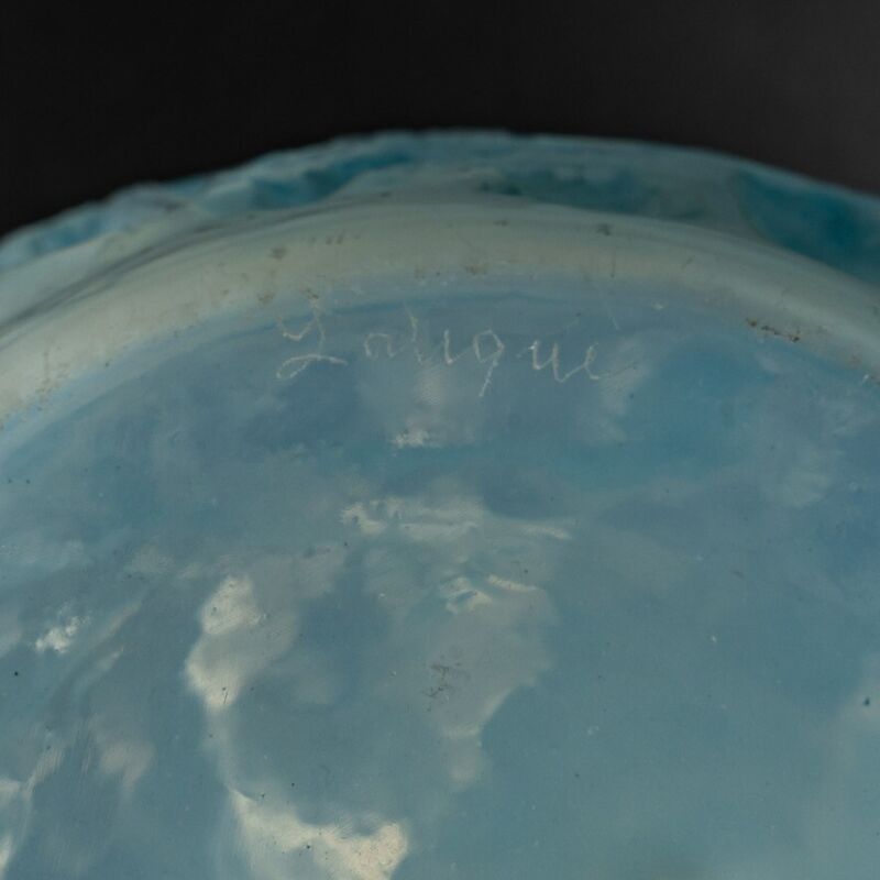 René Lalique 1919 - Opalescent Parakeet Vase-