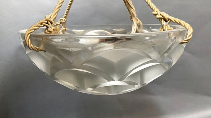René Lalique ""Rinces"" ceiling light-