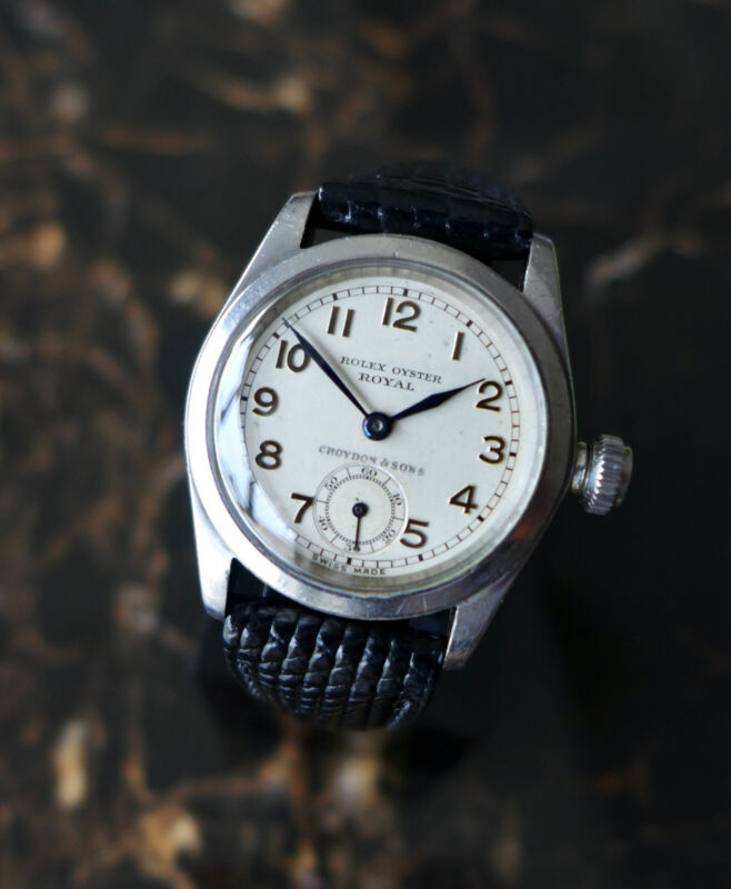 ヴィンテージ ミリタリー WW2 1938 ロレックス オイスター ロイヤル 