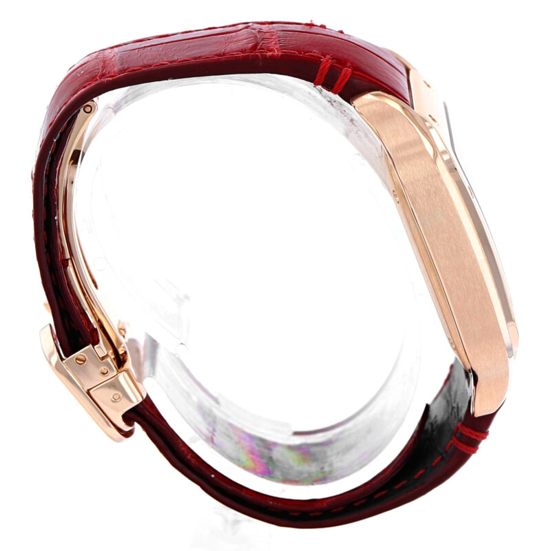 カルティエ サントス ローズゴールド 自動巻き腕時計 WGSA0012