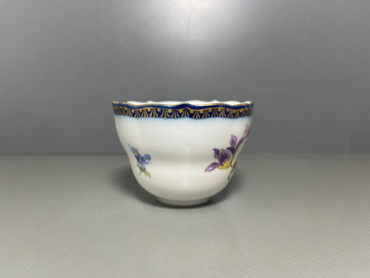 マイセン  カップ プレートAカンテ フラワーペインティングフラワー1級品