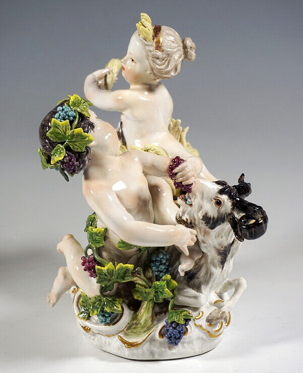 マイセン人形（フィギュリン）優美なカップル 〜夏の寓意〜