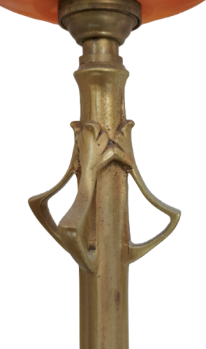 ドーム兄弟（ドームナンシー）&ルイ・マジョレル合作アンティークテーブルランプ